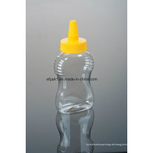 500g PP Plastik Honig Flasche mit scharfen Mund Caps (EF-H15)